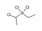 dichloro(1-chloroethyl)ethylsilane结构式