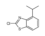 Benzothiazole, 2-chloro-4-(1-methylethyl)- (9CI) structure