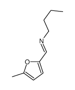 N-butyl-1-(5-methylfuran-2-yl)methanimine Structure
