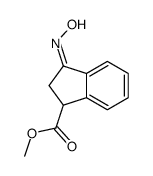 METHYL 3-HYDROXYIMINOINDAN-1-CARBOXYLATE Structure