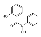 N,2-dihydroxy-N-phenylbenzamide结构式