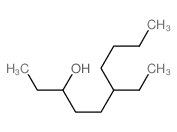 3-Decanol, 6-ethyl- Structure