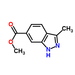 3-Methyl-1H-indazole-6-carboxylic acid methyl ester picture