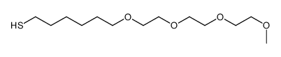 6-[2-[2-(2-methoxyethoxy)ethoxy]ethoxy]hexane-1-thiol结构式