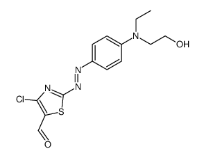 4-chloro-2-<4-phenylazo>thiazole-5-carbaldehyde结构式