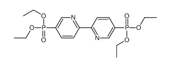 TETRAETHYL 2,2'-BIPYRIDINE-5,5'-BISPHOSPHONATE structure