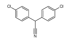 2,2-二(4-氯苯基)乙腈结构式