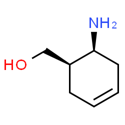 3-Cyclohexene-1-methanol,6-amino-,(1R,6S)-(9CI) structure