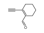 2-ethynyl-3,4,5,6-tetrahydrobenzaldehyde结构式