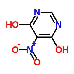5-nitropyrimidine-4,6-diol structure