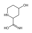 2-Piperidinecarboxamide,4-hydroxy-(9CI) structure