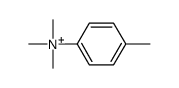 trimethyl-(4-methylphenyl)azanium Structure