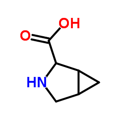 3-氮杂二环[3.1.0]己烷-2-羧酸结构式
