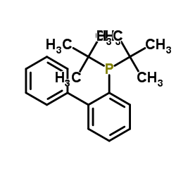 2-(二叔丁基膦)联苯结构式