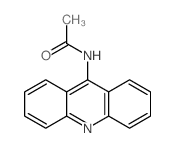 Acetamide,N-9-acridinyl- Structure