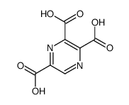 pyrazine-2,3,5-tricarboxylic acid结构式