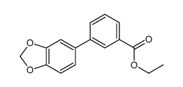 3-BENZO[1,3]DIOXOL-5-YL-BENZOIC ACID ETHYL ESTER picture