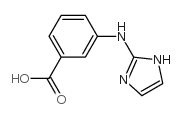 3-(1H-IMIDAZOL-2-YLAMINO)-BENZOIC ACID structure