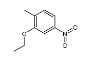 2-ethoxy-1-methyl-4-nitrobenzene结构式