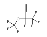 3,4,4,4-tetrafluoro-3-(trifluoromethoxy)but-1-yne结构式