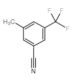 3-甲基-5-(三氟甲基)苯腈结构式