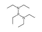 N-[diethylamino(ethyl)phosphanyl]-N-ethylethanamine结构式