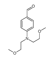 4-[bis(2-methoxyethyl)amino]benzaldehyde Structure