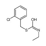 S-[(2-chlorophenyl)methyl] N-ethylcarbamothioate Structure