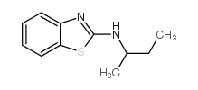 Benzothiazole, 2-(sec-butylamino)- (8CI)结构式