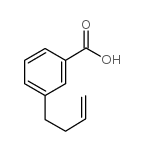 3-(3-BUTENYL)BENZOIC ACID结构式