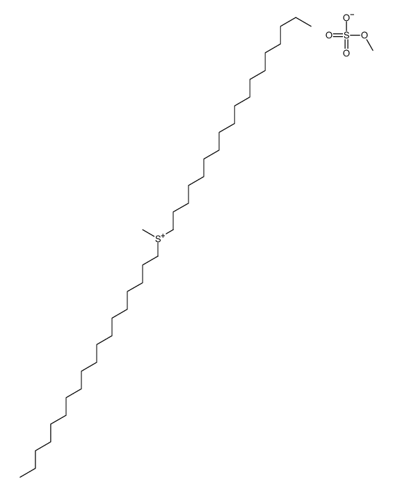 methyldioctadecylsulphonium methyl sulphate结构式
