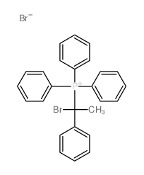 (1-Bromo-1-phenylethyl)(triphenyl)phosphorane结构式