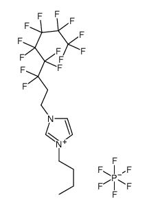 1-丁基-1-(3,3,4,4,5,5,6,6,7,7,8,8,8,8-三氟甲基氟辛基)咪唑六氟磷酸盐图片