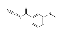 azido(3-(dimethylamino)phenyl)methanone Structure