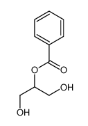 1,3-Dihydroxy-2-propanyl benzoate Structure