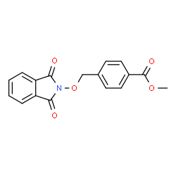 METHYL 4-([(1,3-DIOXO-1,3-DIHYDRO-2H-ISOINDOL-2-YL)OXY]METHYL)BENZENECARBOXYLATE structure