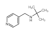 N-(tert-butyl)-N-(pyridin-4-ylmethyl)amine structure