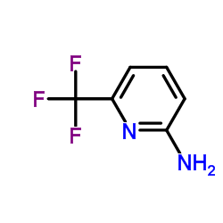 2-氨基-6-(三氟甲基)吡啶结构式