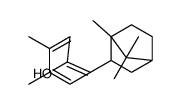 4,5-dimethyl-2-(4,7,7-trimethyl-3-bicyclo[2.2.1]heptanyl)phenol Structure