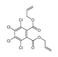 bis(prop-2-enyl) 3,4,5,6-tetrachlorobenzene-1,2-dicarboxylate结构式