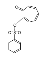 7-oxocyclohepta-1,3,5-trien-1-yl benzenesulfonate结构式