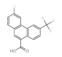 9-Phenanthrenecarboxylicacid, 3-chloro-6-(trifluoromethyl)-结构式