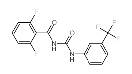 Benzamide,2,6-difluoro-N-[[[3-(trifluoromethyl)phenyl]amino]carbonyl]- Structure