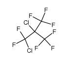 1,2-dichloro-1,1,3,3,3-pentafluoro-2-trifluoromethyl-propane Structure