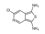 2,5-Benzothiazolediamine,6-chloro-(9CI)结构式