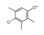 trimethyl-1,4-benzoquinone radical anion Structure