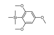 trimethyl-(2,4,6-trimethoxyphenyl)silane结构式