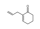 2-(Prop-2-enyl)cyclohex-2-en-1-one结构式
