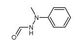 formic acid-(N'-methyl-N'-phenyl-hydrazide) Structure
