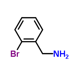 1-(2-Bromophenyl)methanamine structure